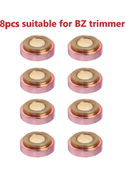 8 Adet 2 In 1 Elektrikli Led Işıklı Kaş Düzeltici USB Şarj Edilebilir Kadın Epilatör (Yurt Dışından)