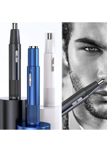 Mavi Stil Güncellenmiş Elektrikli Tıraş Burun Kulak Düzeltici Güvenli Yüz Bakımı Şarj Edilebilir Burun Kılı Düzeltici Erkekler Için Tıraş Epilasyon Jilet Sakal (Yurt Dışından) fırsatları