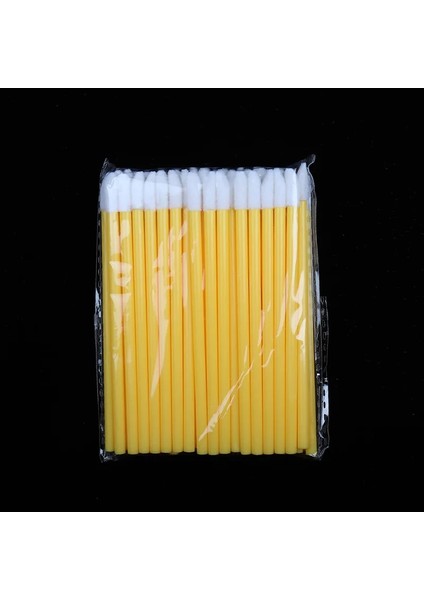 AA121-01 Tek Kullanımlık Içi Boş Dudak Fırçası Yumuşak Ruj Maskara Değnekleri Aplikatörler Kirpik Temizleyici Kozmetik Fırçalar Kadın Makyaj Araçları (Yurt Dışından)