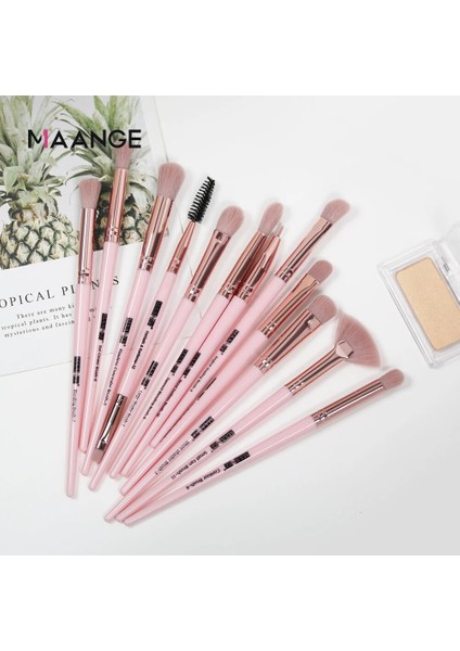 Çanta ile 12 Adet Pembe Maange Pro Göz Makyaj Fırçaları Kozmetik Çantalı Set Rose Gold Makyaj Fırçası Göz Farı Karıştırma Makyaj Fırçası Maquiagem (Yurt Dışından) indirimleri