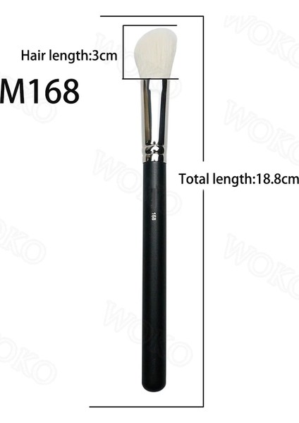MC-168 S # Makyaj Fırçaları Pudra Fondöten Kapatıcı Bb Krem Fırça Allık Kapatıcı Fondöten Sıvı Yüz Makyaj Fırçaları Aletler (Yurt Dışından)