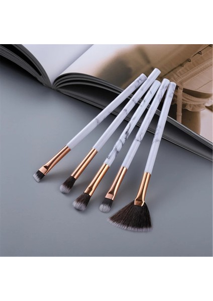 Açık Yeşil Fld Adet Mermer Makyaj Fırça Seti Kozmetik Aracı Toz Göz Farı Fondöten Allık Karıştırma Güzellik Pinceaux De Maquillage (Yurt Dışından)