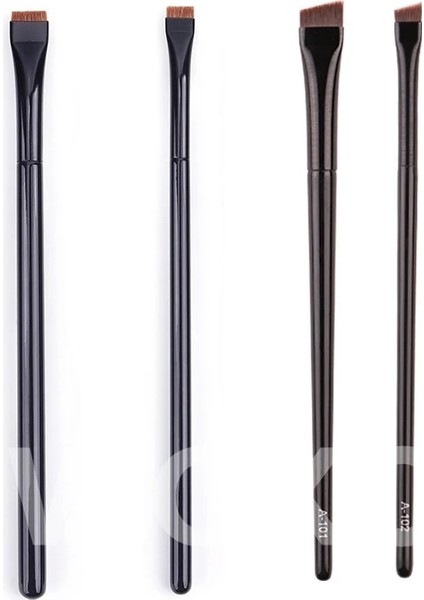 4 Adet Kaş Kontur Fırçası Kaş Eyeliner Fırçası Profesyonel Küçük Açılı Kaş Fırçası Yüksek Li Makyaj Fırça Araçları A101 (Yurt Dışından)
