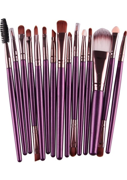 Sol Maange Pro Adet Makyaj Fırçaları Seti Göz Farı Fondöten Pudra Eyeliner Kirpik Dudak Makyaj Fırçası Kozmetik Güzellik Aracı Kiti (Yurt Dışından) fırsatları