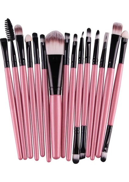 Fh-15 Adet Maange Profesyonel Osmetic Makyaj Fırçası Fondöten Göz Farı Dudak Makyaj Göz Fırçaları Seti Kiti Pinceaux Maquillage (Yurt Dışından)