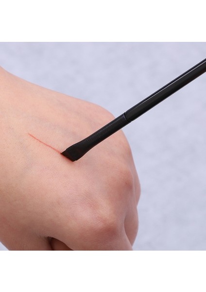 Gelincik Saçı Açılı Kaş Kontur Fırçası Kaş Eyeliner Fırçası Profesyonel Küçük Açılı Kaş Fırçası Yüksek Li Makyaj Fırça Araçları A101 (Yurt Dışından)