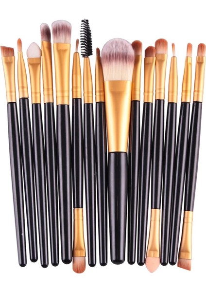 Hj Maange Pro Adet Makyaj Fırçaları Seti Göz Farı Fondöten Pudra Eyeliner Kirpik Dudak Makyaj Fırçası Kozmetik Güzellik Aracı Kiti (Yurt Dışından)