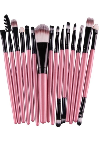 Zj Maange Pro Adet Makyaj Fırçaları Seti Göz Farı Fondöten Pudra Eyeliner Kirpik Dudak Makyaj Fırçası Kozmetik Güzellik Aracı Kiti (Yurt Dışından)