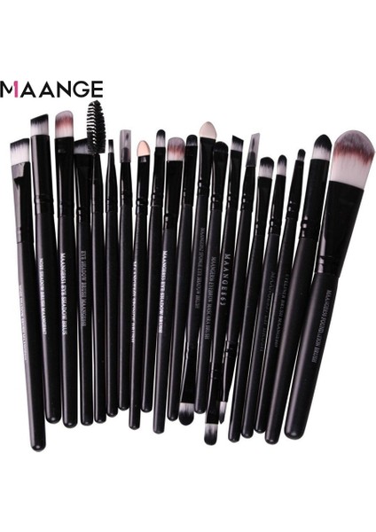 Plastik-3 Adet Maange Makyaj Fırça Seti(Yurt Dışından)