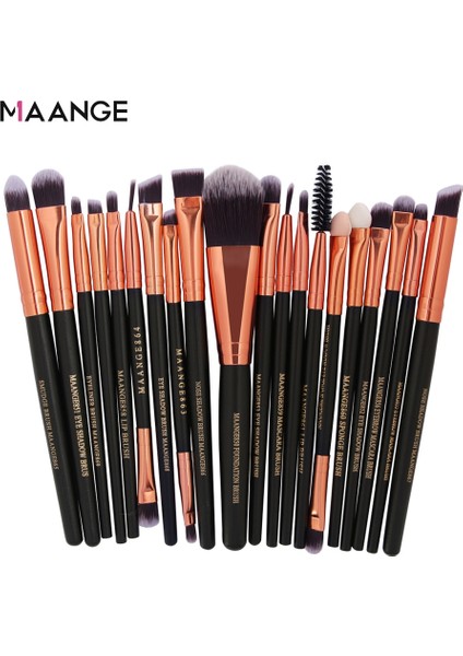 Plastik-3 Adet Maange Makyaj Fırça Seti(Yurt Dışından)