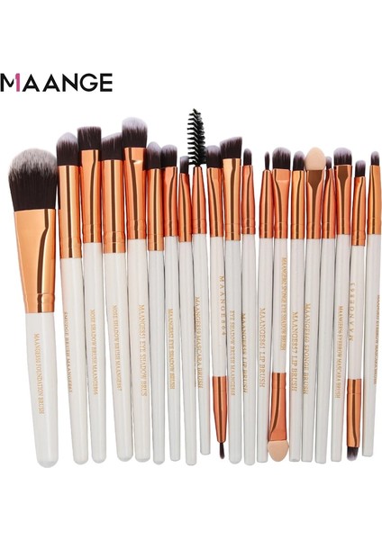 Plastik-3 Adet Maange Makyaj Fırça Seti(Yurt Dışından)