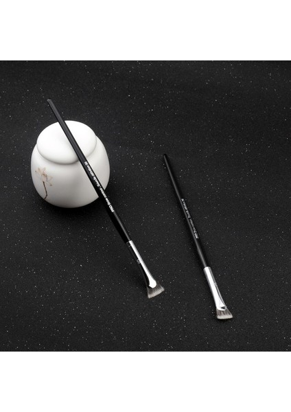 Sep-84-Dudak Kaş Kontur Fırçası Kaş Eyeliner Fırçası Profesyonel Küçük Fan Kaş Fırçası Yüksek Li Makyaj Fırçası Araçları S36 # (Yurt Dışından)