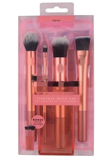 4 Adet Sıcak Satış Makyaj Fırça Seti Brochas De Maquillaje Pinceaux De Maquillage Makyaj Fırçaları Pudra Fondöten Fırçası Makyaj Fırça Seti (Yurt Dışından)