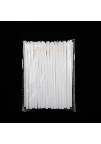 AA121-03 Tek Kullanımlık Içi Boş Dudak Fırçası Yumuşak Ruj Maskara Değnekleri Aplikatörler Kirpik Temizleyici Kozmetik Fırçalar Kadın Makyaj Araçları (Yurt Dışından)