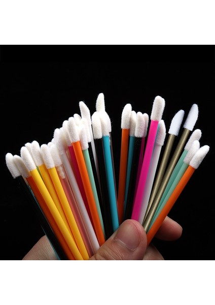 AA121-03 Tek Kullanımlık Içi Boş Dudak Fırçası Yumuşak Ruj Maskara Değnekleri Aplikatörler Kirpik Temizleyici Kozmetik Fırçalar Kadın Makyaj Araçları (Yurt Dışından) fiyatları