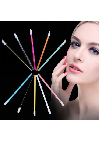AA121-03 Tek Kullanımlık Içi Boş Dudak Fırçası Yumuşak Ruj Maskara Değnekleri Aplikatörler Kirpik Temizleyici Kozmetik Fırçalar Kadın Makyaj Araçları (Yurt Dışından) modelleri