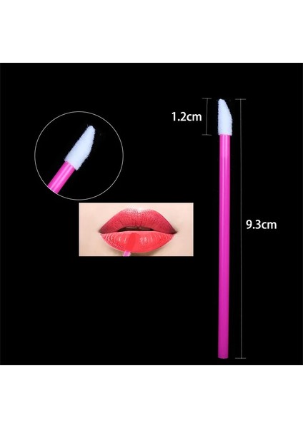 AA121-03 Tek Kullanımlık Içi Boş Dudak Fırçası Yumuşak Ruj Maskara Değnekleri Aplikatörler Kirpik Temizleyici Kozmetik Fırçalar Kadın Makyaj Araçları (Yurt Dışından) fırsatları