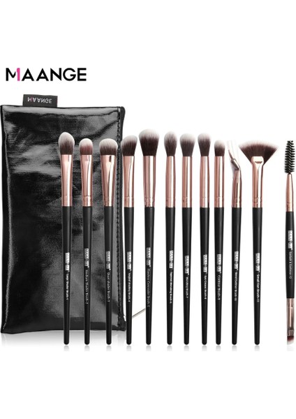 12 Adet Çanta ile Yay Maange Makyaj Fırçaları Seti Kozmetik Toz Göz Farı Fondöten Allık Karıştırma Güzellik Aracı Makyaj Fırçası Maquiagem (Yurt Dışından) fiyatları