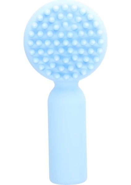 Gök Mavisi Tarzı Silikon Yüz Temizleme Fırçası Peeling Scrubber Gözenekler 11X5CM Fırçalar Pembe Silika Jel Miss (Yurt Dışından)