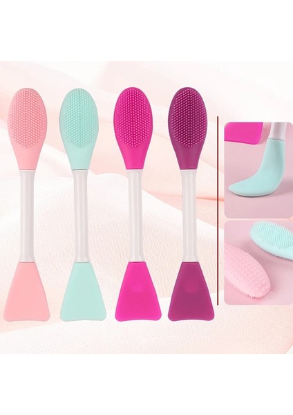 7,5 Cm-Bl Tarzı 1 Adet Çok Fonksiyonlu Yüz Karıştırma Fırçası Güzellik Yumuşak Silikon Maske Fırça Yüz Kozmetik Makyaj Temiz Fırça Araçları (Yurt Dışından) indirimleri