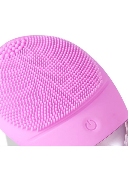 Mavi Stil Şarj Edilebilir Elektrikli Silikon Titreşimli Derin Temizlik Masajı Su Geçirmez USB Nazik Peeling Yüz Temizleyici Fırça Hediyeler (Yurt Dışından) modelleri