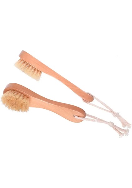 Beyaz Stil Doğal Kıllar Ahşap Yüz Temizleme Fırçası Ahşap Saplı Yüz Temizleyici Siyah Nokta Burun Scrubber Peeling Yüz Cilt Bakımı (Yurt Dışından) fırsatları