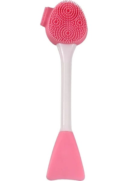 10-Tip2 Tarzı Çift Kafa Yüz Temizleme Fırçası Silikon Yüz Masaj Fırçası Peeling Yüz Temizleyici Cilt Bakımı Araçları Masaj (Yurt Dışından)