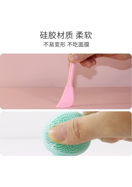 10-Tip2 Tarzı Çift Kafa Yüz Temizleme Fırçası Silikon Yüz Masaj Fırçası Peeling Yüz Temizleyici Cilt Bakımı Araçları Masaj (Yurt Dışından) indirimleri