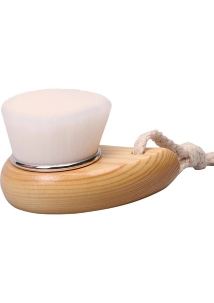 Gümüş Tarzı Siyah Nokta Derin Temizleyici Güzellik Yüz Masaj Fırçası Yüz Bakımı Ahşap Saplı Yüz Temizleme Fırçası Yumuşak Fiber Saç Peeling (Yurt Dışından)