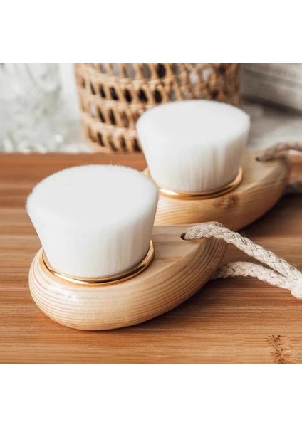 Gümüş Tarzı Siyah Nokta Derin Temizleyici Güzellik Yüz Masaj Fırçası Yüz Bakımı Ahşap Saplı Yüz Temizleme Fırçası Yumuşak Fiber Saç Peeling (Yurt Dışından) fiyatları