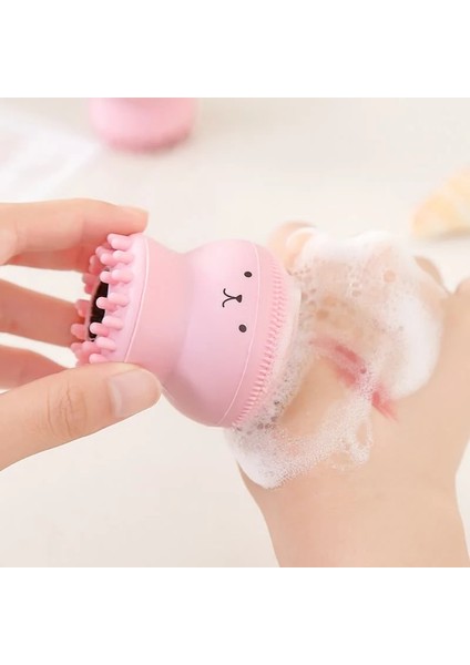 Cilt Stili Licone Sevimli Küçük Ahtapot Yüz Temizleme Fırçası Derin Gözenek Peeling Yıkama Cilt Bakımı Yüz Fırçalama Temizleyici Araçlar Tslm2 (Yurt Dışından) fiyatları