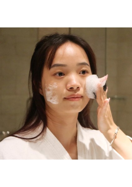 Gri Tarzı Yüz Temizleme Fırçası Fırçalama Peeling Erkekler Sakal Fırçası Masaj Cilt Bakımı Silikon Yumuşak Güzellik Aracı Minyatür Yüz Derin Temiz (Yurt Dışından)