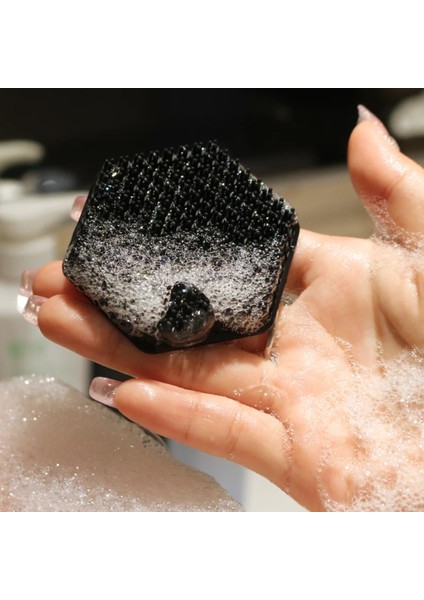 Gri Tarzı Yüz Temizleme Fırçası Fırçalama Peeling Erkekler Sakal Fırçası Masaj Cilt Bakımı Silikon Yumuşak Güzellik Aracı Minyatür Yüz Derin Temiz (Yurt Dışından)