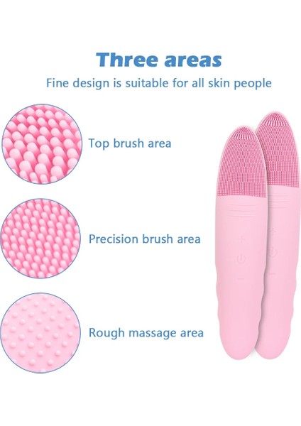 Yeşil Stil Elektrikli Silikon Yüz Temizleme Fırçası Enstrüman Şarj Edilebilir Pil Yüz Yüz Cilt Bakımı Araçları Su Geçirmez Yüz Temizleyici (Yurt Dışından) fırsatları