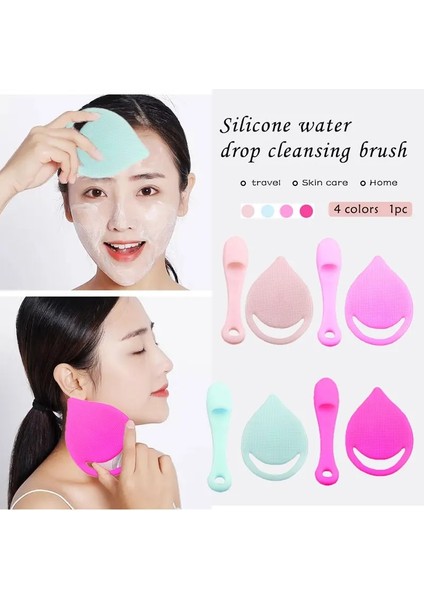 No.3 Tarzı 4 Renk Yumuşak Et Yüz Peeling Kadın Silikon Yüz Temizleme Fırçası + Siyah Nokta Çıkarıcı Fırça (Yurt Dışından) fiyatları