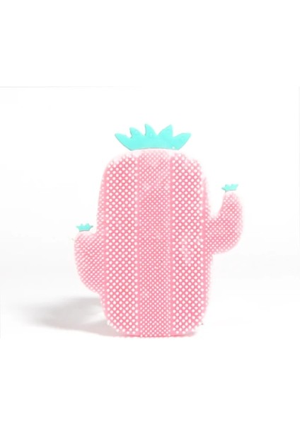 No.4 Stili Yeni Sevimli Kaktüs Silikon Masaj Banyo Fırçası Yüz ve Vücut Fırçalama Araçları Kuru Fırçalama Vücut Fırçası Sabun Net Banyo Süngerleri Banyo Scrubber (Yurt Dışından) fırsatları