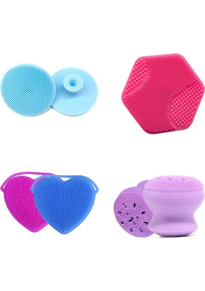 Yuvarlak Tarz Sevimli Silikon Yüz Yıkama Fırçası Manuel Yüz Yıkama Temizleyici Taşınabilir Yüz Masaj Fırçası Gözenek Temizleme Yüz Temizleme (Yurt Dışından) modelleri