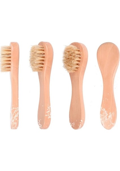 1 Adet Tarzı Saplı Doğal Domuz Kılı Vücut Fırçası Kuru Cilt Vücut Fırçası Özel Logo Yüz Exfoliator Spa Seti (Yurt Dışından) fırsatları