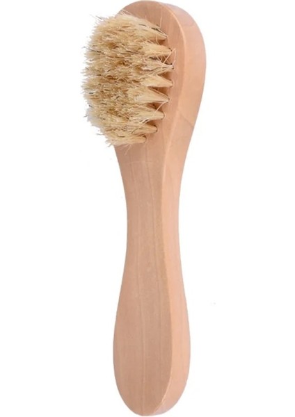 1 Adet Tarzı Saplı Doğal Domuz Kılı Vücut Fırçası Kuru Cilt Vücut Fırçası Özel Logo Yüz Exfoliator Spa Seti (Yurt Dışından) indirimleri