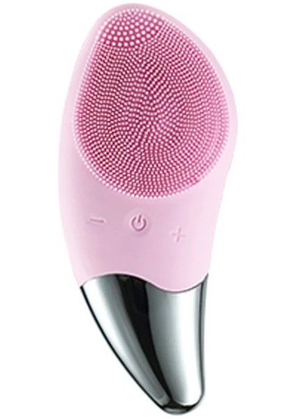 Pembe Tarzı Mini Elektrikli Yüz Temizleme Fırçası Silikon Sonic Yüz Temizleyici Derin Gözenek Temizleme Cilt Masajı Yüz Temizleme Fırçası Cihazı (Yurt Dışından)
