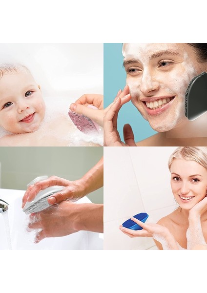 Wh Stili Silikon Temizleme Fırçası Jel Yıkama Pedi Peeling Siyah Nokta Remover Yüz Derin Temizleyici Yüz Fırçaları Bebek Banyo Masajı (Yurt Dışından) indirimleri