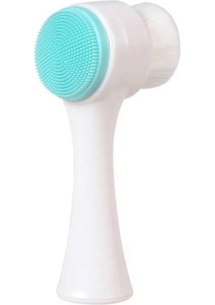 K07-MAVI Tarzı 3 In1 Elektrikli Yüz Temizleme Fırçası Döner Yüz Fırçası Derin Temizlik Cilt Peeling Su Geçirmez Yüz Masajı Şarj Edilebilir (Yurt Dışından)