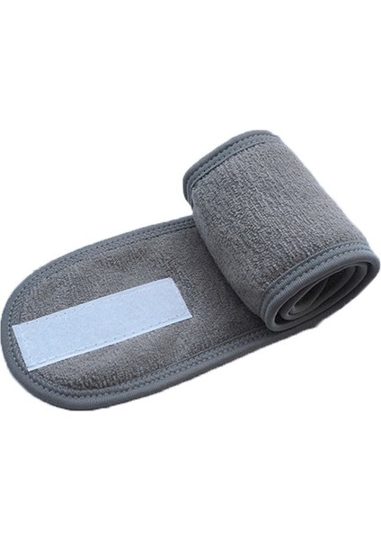 Gri Tarzı Kafa Bantları Ayarlanabilir Geniş Hairband Yoga Spa Banyo Duş Makyaj Yıkama Yüz Kozmetik Kafa Bandı Kadınlar Bayanlar Için Makyaj Aksesuarları (Yurt Dışından)