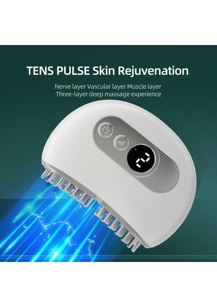 Beyaz Stil Elektrikli Titreşim Masaj Fırçası Sıcak Sıkıştır Yüz Yaş Meridyen Kaldırma Ems Anti Yüz Masajı Darbe Tarak Kurulu I0X3 (Yurt Dışından) indirimleri