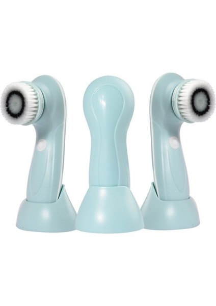 Pembe Tarzı 3 In 1 Elektrikli Yüz Temizleme Fırçası Silikon Döner Yüz Fırçası Derin Temizlik Cilt Peeling Su Geçirmez Yüz Masajı (Yurt Dışından) indirimleri