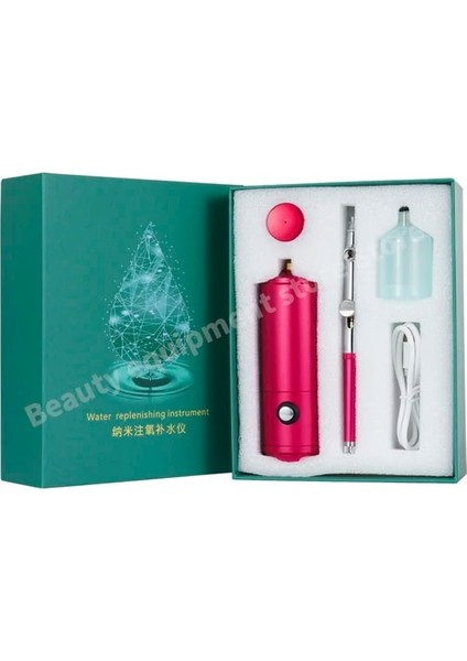 Beyaz Stil Profesyonel Ini Airbrush Seti Sprey Pompası Gen Kalem Hava Kompresörü Kiti Taşınabilir Hava Fırçası Nano Sis Mist Püskürtücü Modeli (Yurt Dışından)
