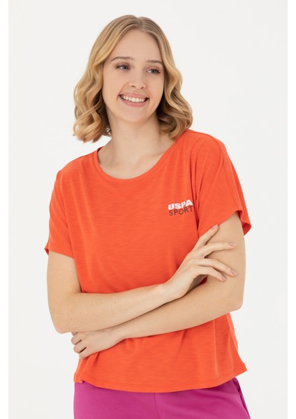 Kadın Oranj Tişört 50271621-VR181 modelleri