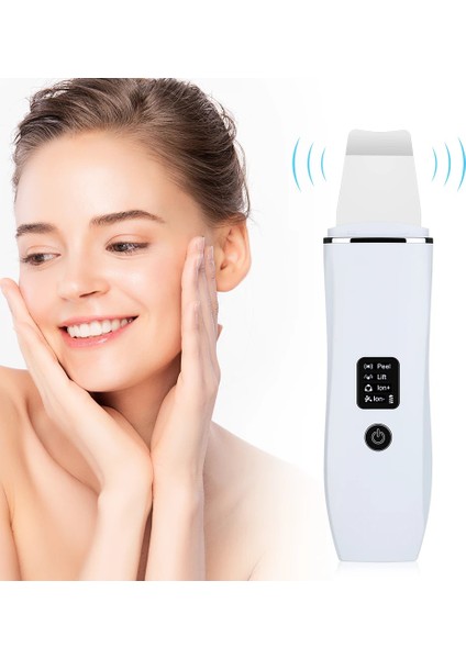 3 Mod Stili Ultrasonik Soyma Yüz Temizleyici Cihazı Ems Cilt Scrubber Siyah Nokta Gözenekleri Kaldırmak Derin Temizlik Sholve Cilt Bakımı Sıkılaştırıcı Kaldırma (Yurt Dışından) fırsatları