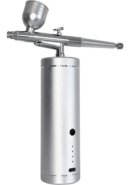 Siyah Stil Bayan Sevgili Oksijen Enjektör Mini Hava Kompresörü Kiti Püskürtme Tabancası Airbrush Tırnak Sanat Dövme Zanaat Kek Boya Nano Sis Mist Püskürtücü (Yurt Dışından) fırsatları