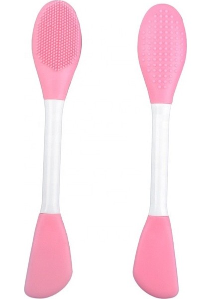 Altın Tarzı Yüz Yüz Maskesi Fırçası Çift Uçlu Silikon Yüz Maskesi Kil Maskesi Aplikatörü (Yurt Dışından) fırsatları